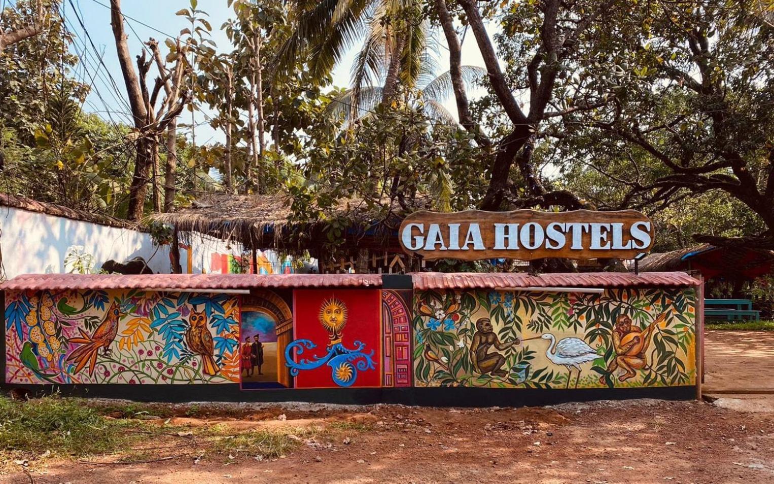 Gaia Hostels Anjuna Exterior foto